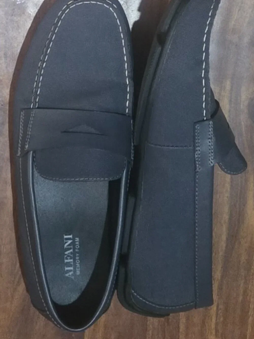 Alfani Iker Men's Penny Driving Loafers Size 9.5M Memory Foam Slip-On Shoe